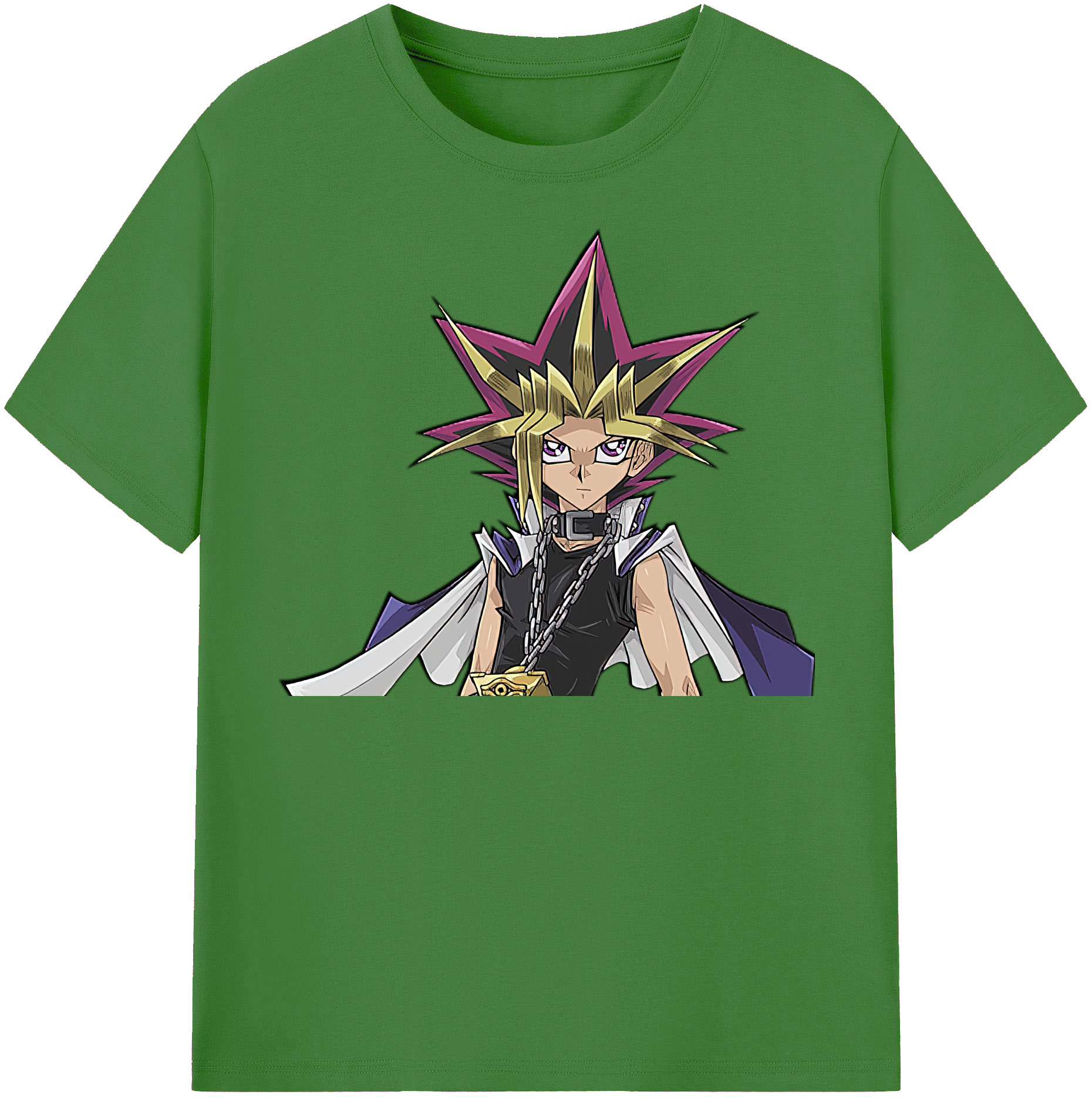 （画像用） 遊☆戯☆王 Yu-Gi-Oh! レディースカジュアルプリントTシャツ（綿100％）